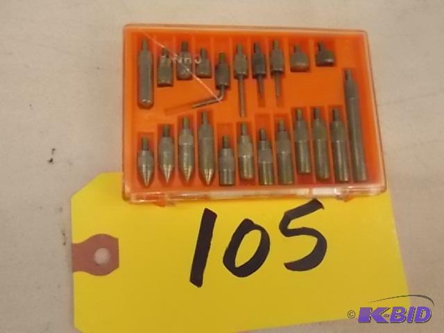 lot 105 image: 22 pc. Indicator Point Set, New...
