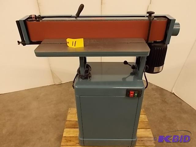 lot 11 image: Horizontal  Vertical Belt Sander with Contou...