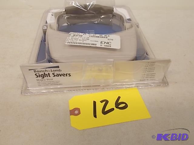 lot 126 image: Bausch & Lomb Sight Savers Magna Visor, N...