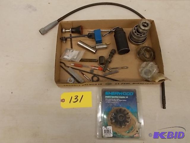 lot 131 image: Asstd Tooling, Bearings, & Misc....
