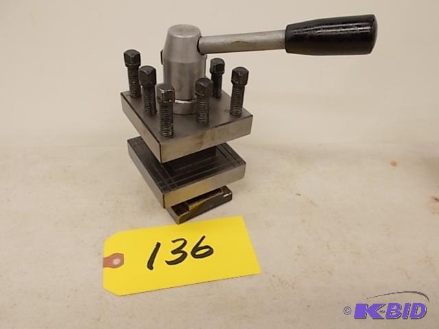 lot 136 image: 4-Way Tool Post...