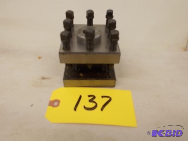 lot 137 image: 4-Way Tool Post...