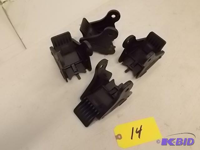 lot 159 image: (4) Colson Caster Brakes, fits 6" x 2&qu...