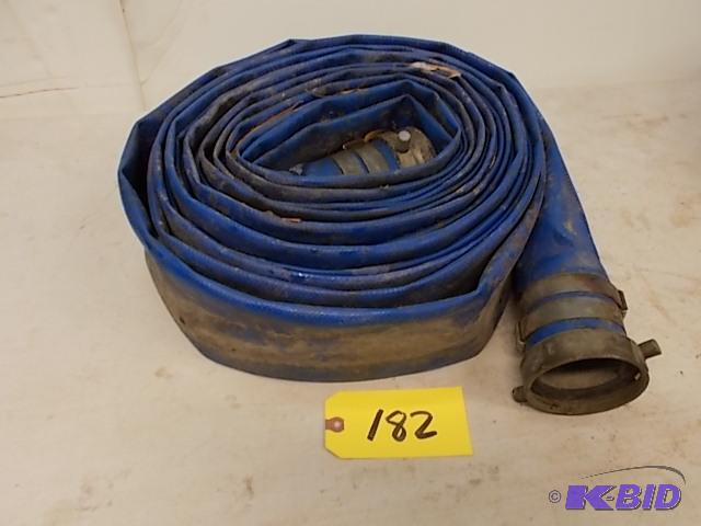lot 182 image: 3" Water Discharge Hose...