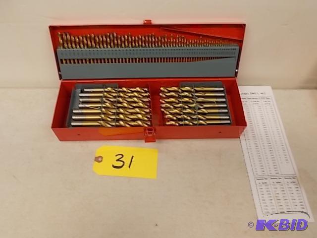 lot 31 image: 115 pc. Drill Bit Set, New...