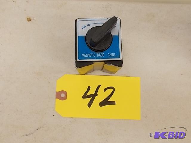 lot 42 image: Magnetic Base...