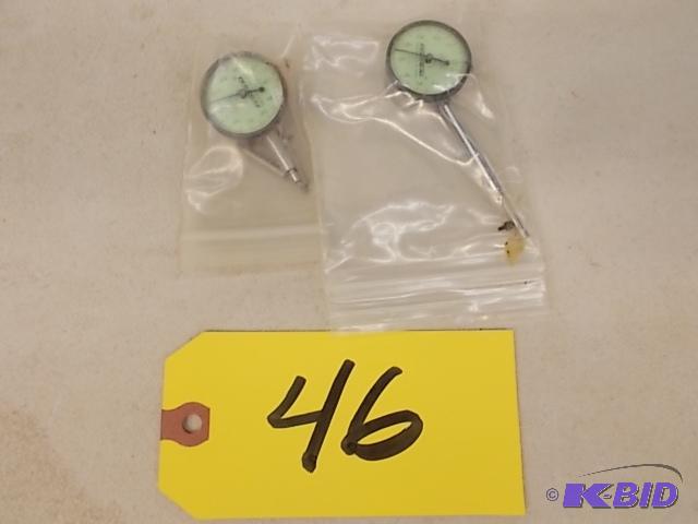 lot 46 image: (2) Federal Dial Indicators, New...
