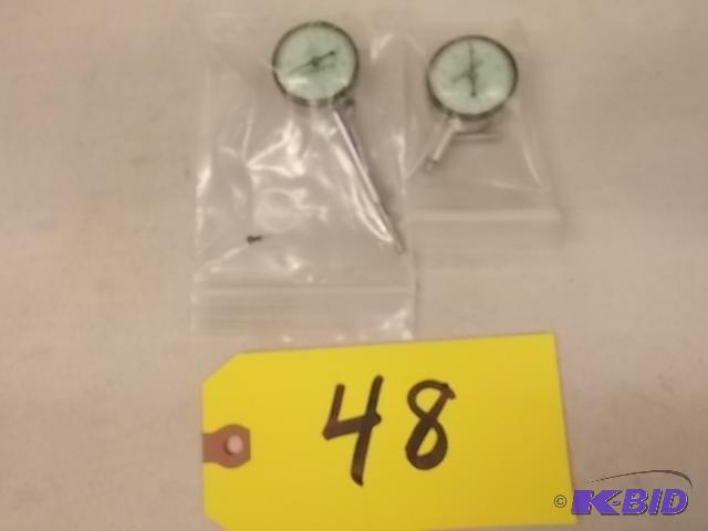 lot 48 image: (2) Federal Dial Indicators, New...