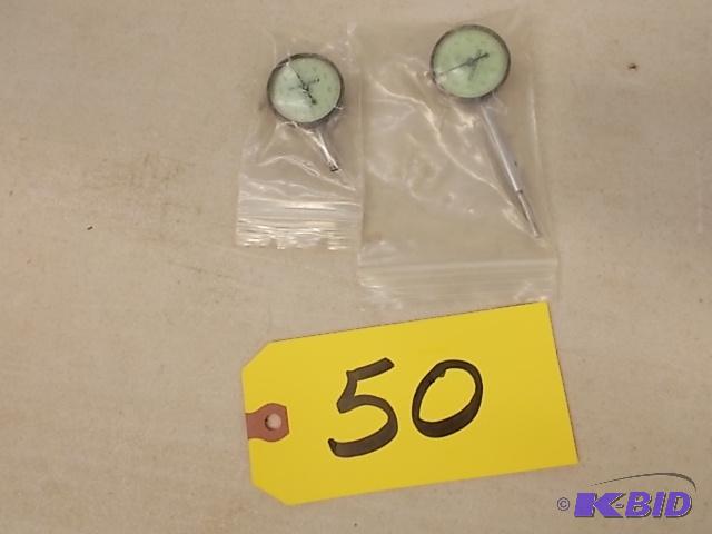 lot 50 image: (2) Federal Dial Indicators, New...