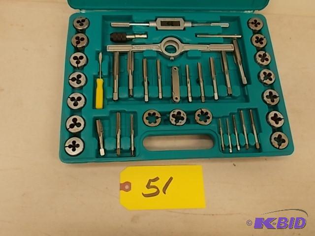 lot 51 image: Tap & Die Set, New...
