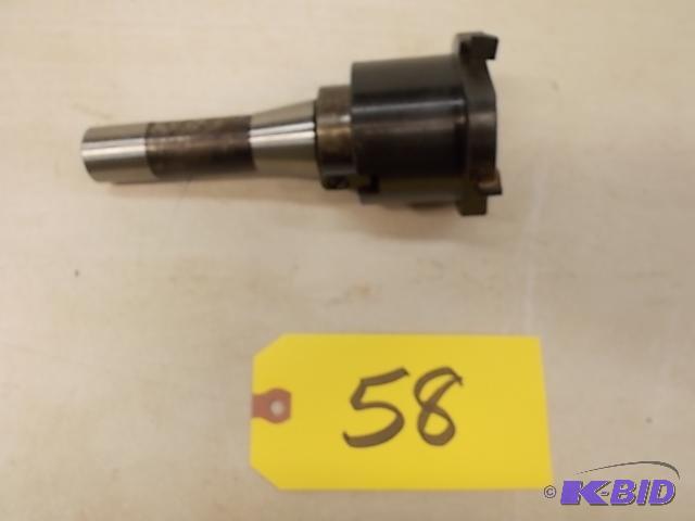 lot 58 image: 3" Face Mill with R8 Tool Holder, New...