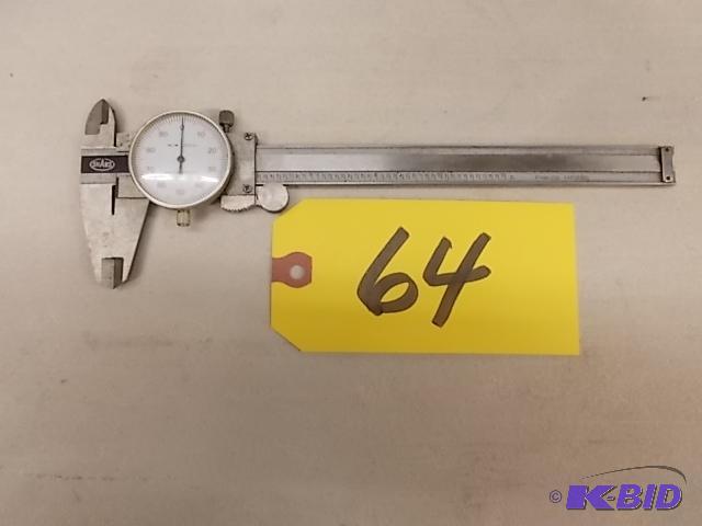 lot 64 image: 6" Dial Micrometer...