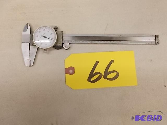 lot 66 image: 6" Dial Micrometer...