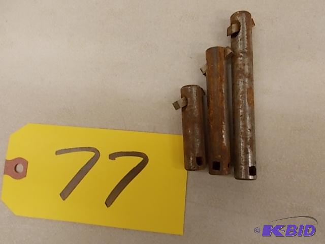 lot 77 image: (3) Boring Bars, 12" x 2", 3"...
