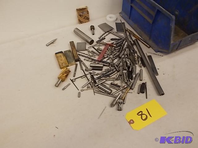 lot 81 image: Asstd Cutters & Tooling...