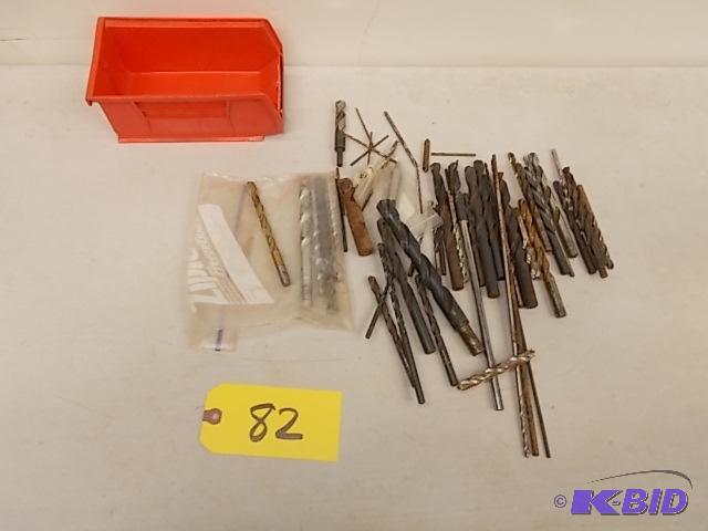 lot 82 image: Asstd Drills & Cutters...