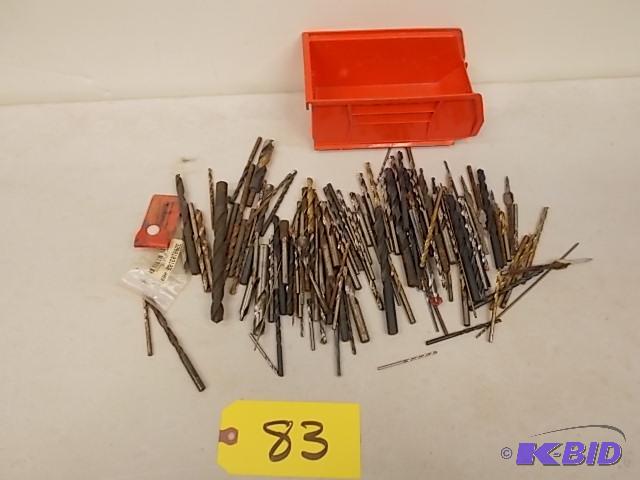 lot 83 image: Asstd Drills & Cutters...