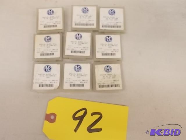 lot 92 image: (9) 2 pks. Allied Machine 941104-1 Spade Dril...