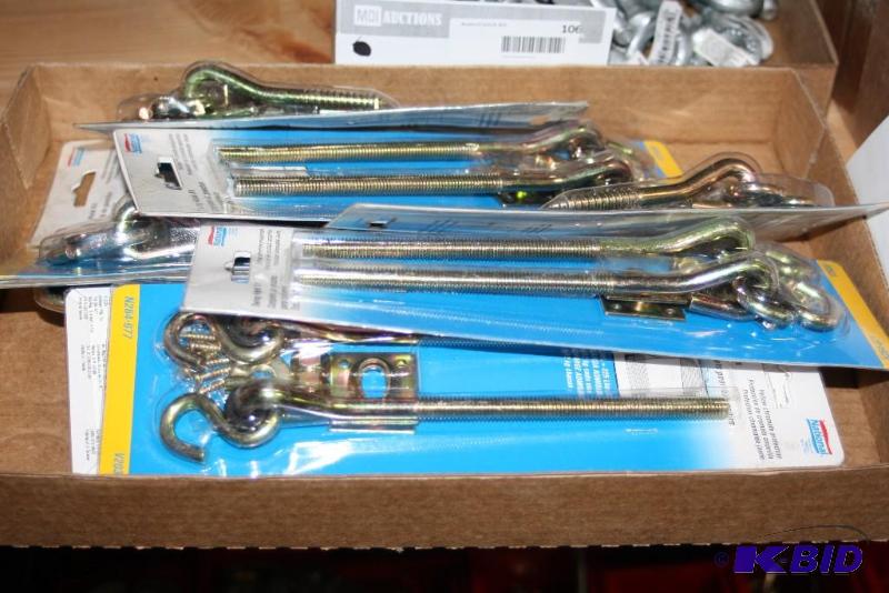 lot 143 image: Box Lot of Swing Hook Kits National Brand V2039 NS64-077 For Swinging Benches And More.