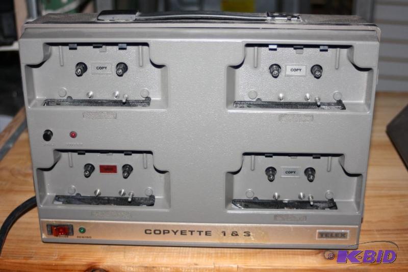 lot 159 image: Copyette Cassette Copier Telex MPLS Copyuette 1 # 3.
