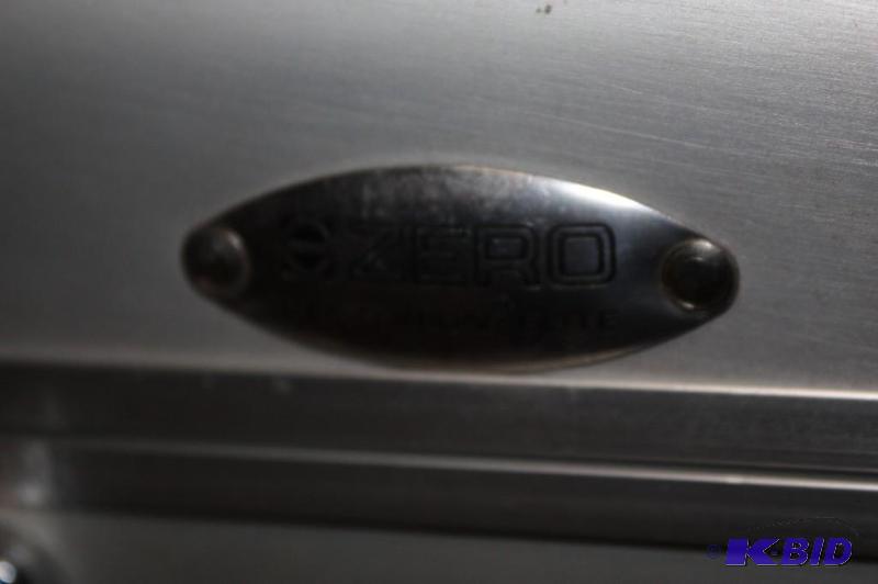 lot 40 image: E Zero Metal Briefcase wLatching Sides & Handle Metal Finish.