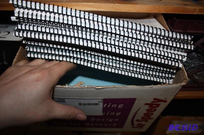lot 91 image: (32) Log Books wMessage Section, Name, Date, & Phone Number Area Horizontal Loop Bound.