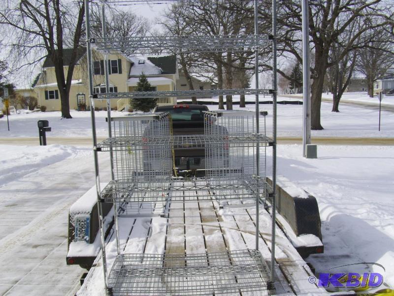 lot 13 image: Metro NFS Commercial racking 48" wide x...