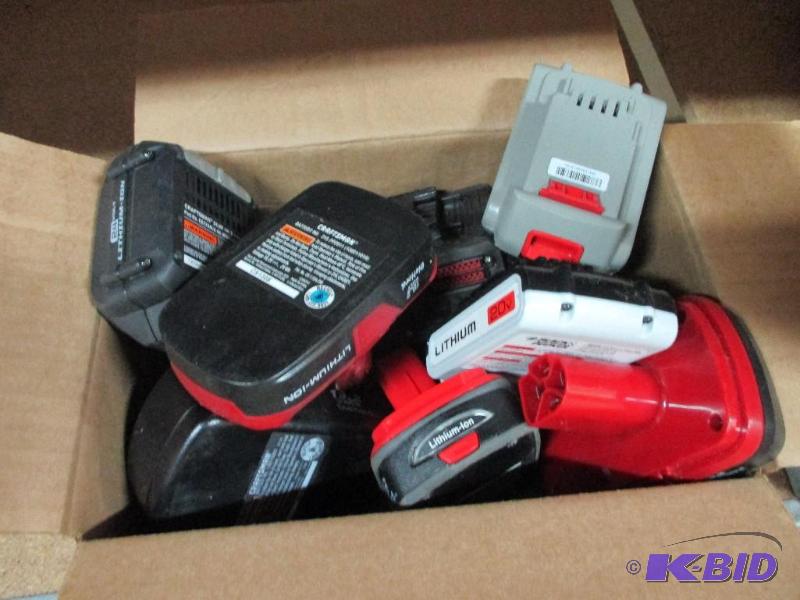 lot 115 image: Craftsman batteries...