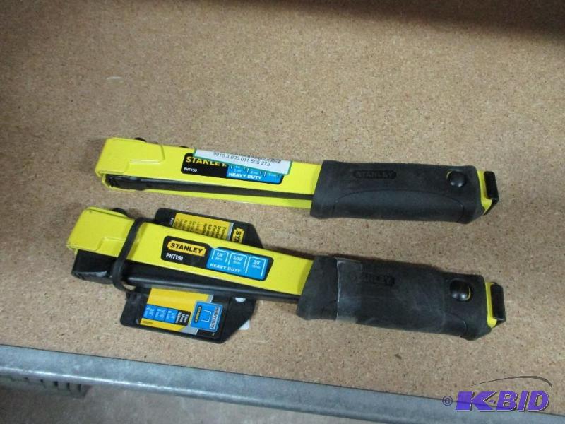 lot 21 image: 2 hammer staplers...