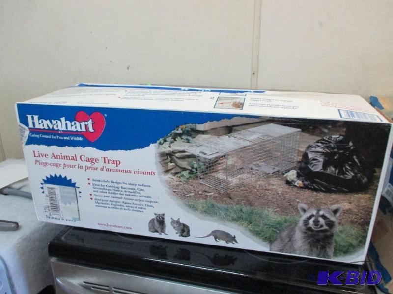 lot 23 image: Havahart Raccoon live trap...