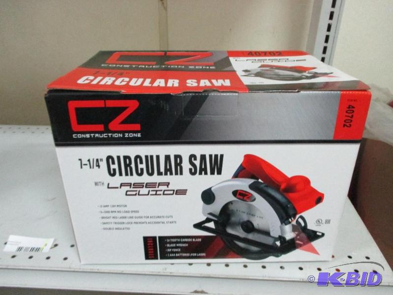 lot 3 image: New CZ Circular saw...