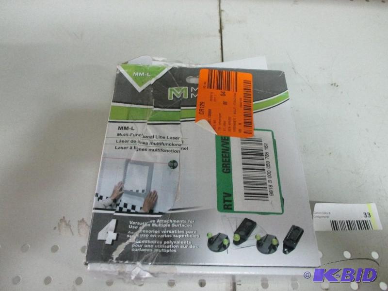 lot 33 image: Mega laser measure...