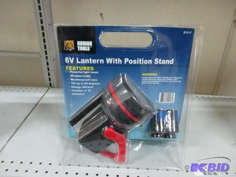 lot 4 image: New 6V Lantern...