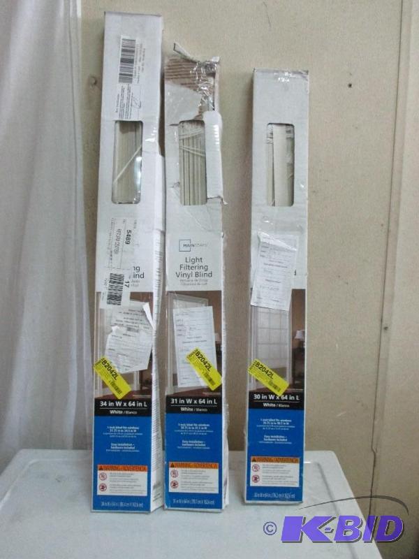 lot 68 image: 3 blinds...