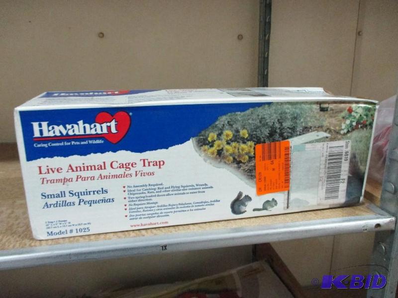 lot 83 image: Havahart squirrel live trap...