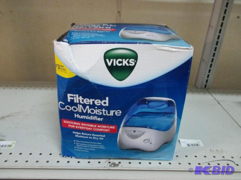 lot 9 image: Vicks Humidifier...
