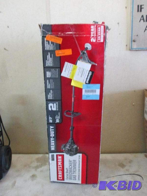 lot 90 image: Craftsman weedwhip...