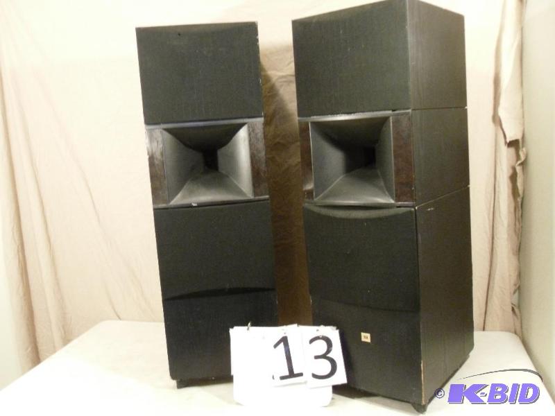 lot 13 image: Pair of JBL SVA1800 Home Audio Speakers. Vint...