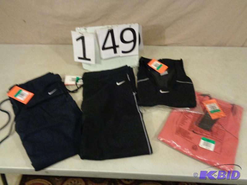 lot 149 image: Lot of NEW Womens Nike Athletic Wear. All siz...