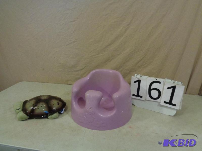 lot 161 image: Bumbo Seat and Light up Cloud B Turtle (puts ...
