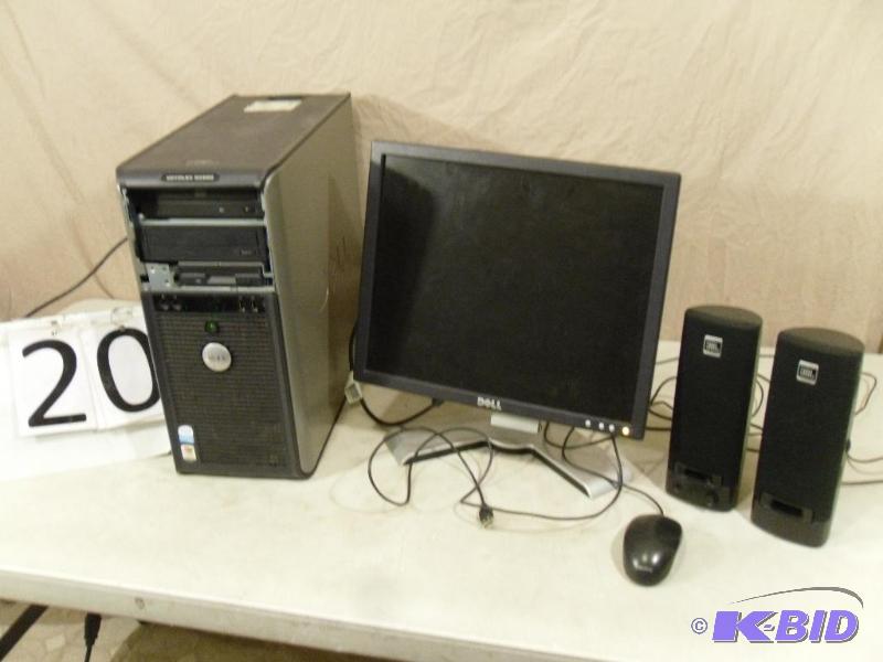 lot 20 image: Dell Optiplex&nbspGX620 Desktop Computer. In...