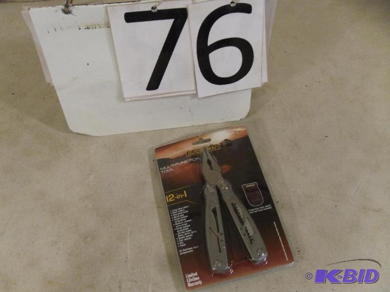 lot 76 image: New Guidesman&nbsp12-in-1 Multi Tool with Po...