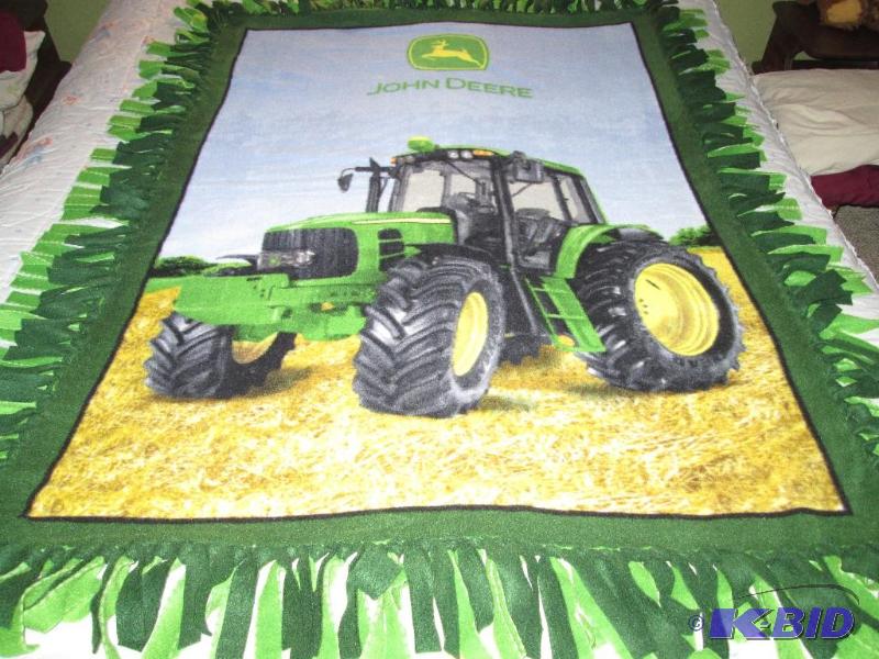New Hand Made John Deere Blanket