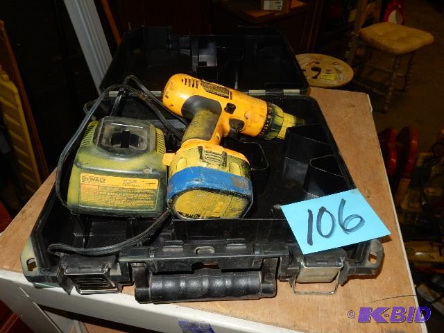 Dewalt DW972, 38 in VSR drill