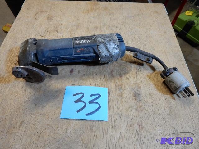 Bosch 1500A 16 Gauge Shear Quality Used Power Tools Dewalt