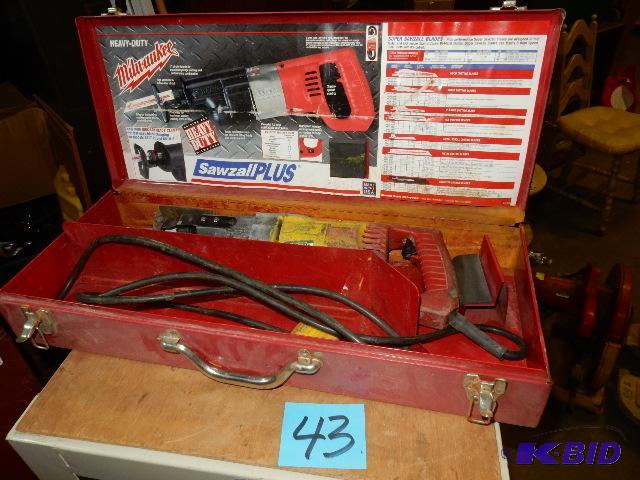 Milwaukee Sawsall Plus