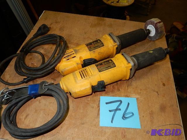 2, Dewalt Die Grinders