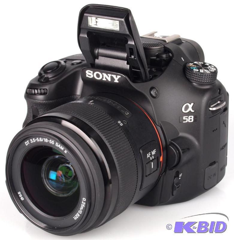 Sony ALPHA 20.1MP DSLR Camera with 18-55mm Lens