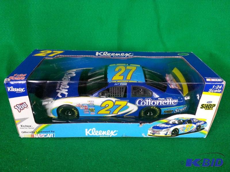 lot 106 image: Kleenex Brand David Green NASCAR #27 124 Sca...