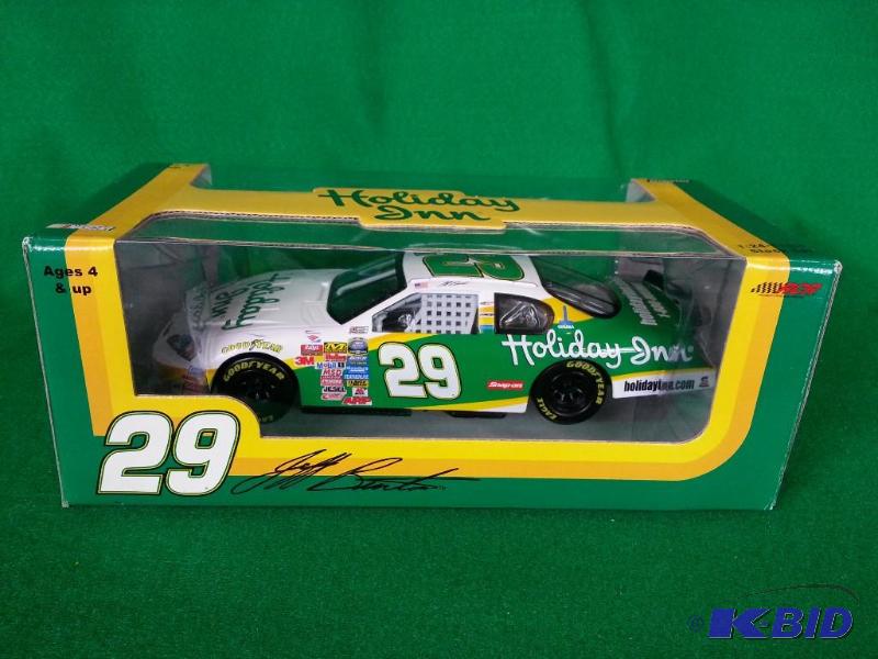 lot 111 image: Action Jeff Burton #29 Holiday Inn Chevy NASC...